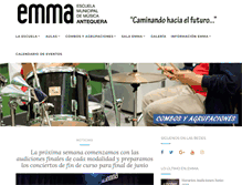 Tablet Screenshot of emmantequera.com